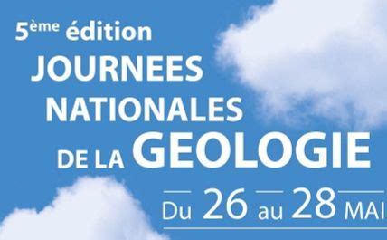 Journées Nationales de la Géologie 2023