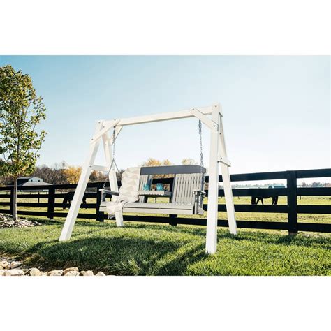 Luxcraft A Frame Vinyl Swing Stand White Luxcraft Comfort