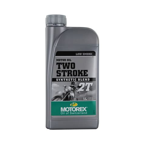 MOTOREX Huile moteur synthétique 2T LOW SMOKE TWO STROKE 1L