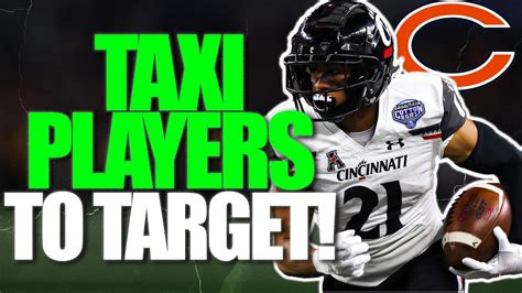 Top TAXI SQUAD Targets In Dynasty Football 2023 YouTube