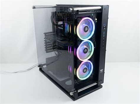 Thermaltake Core P3 TG Pro Review Assembly Finished Looks TechPowerUp