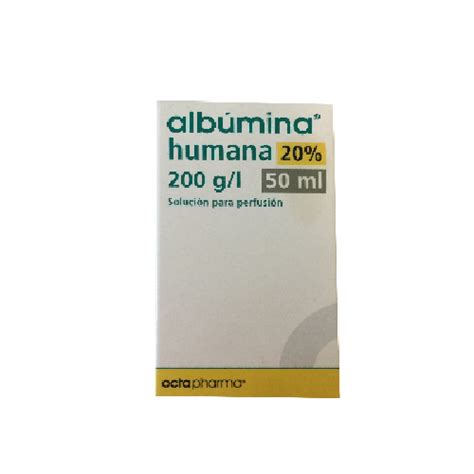 Albumina Humana Ml Farmago Somos Que Una Farmacia