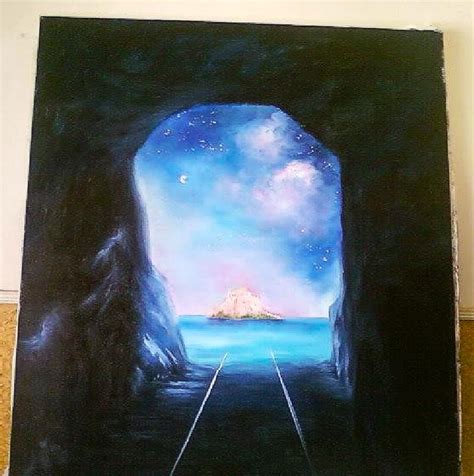 The road to heaven : r/painting