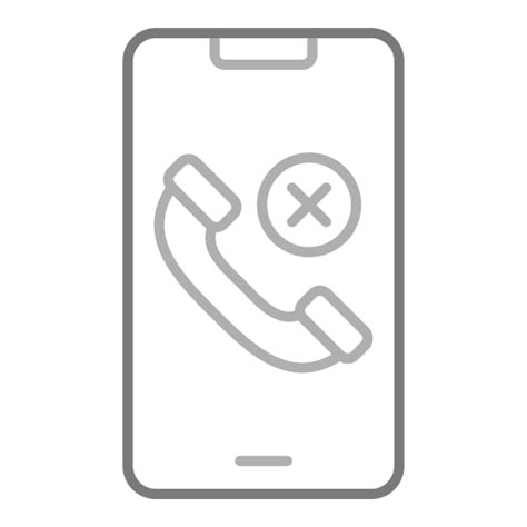 Rejected Call Generic Color Outline Icon