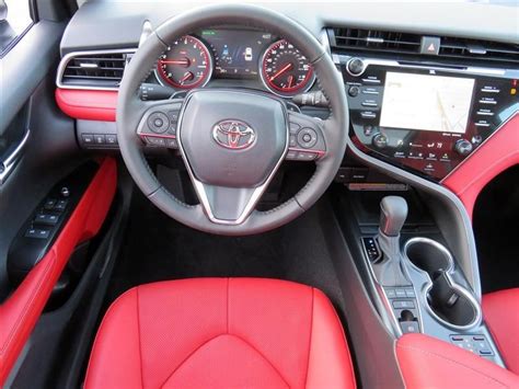 2021 Toyota Camry Sport Red Interior