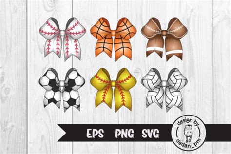 Sports Coquette Bow Sport Bows PNG Graphic By Dadan Pm Creative Fabrica