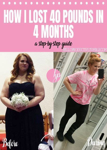 How I Lost 40 Pounds In 4 Months With Images Lose 40 Pounds Lose