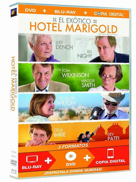 El Exotico Hotel Marigold Dvd Bd Copia Digital Amazon Es Judi Dench