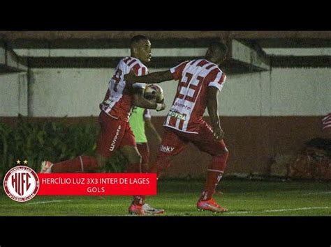 GOLS Hercílio Luz 3x3 Inter de Lages TV Hercílio YouTube