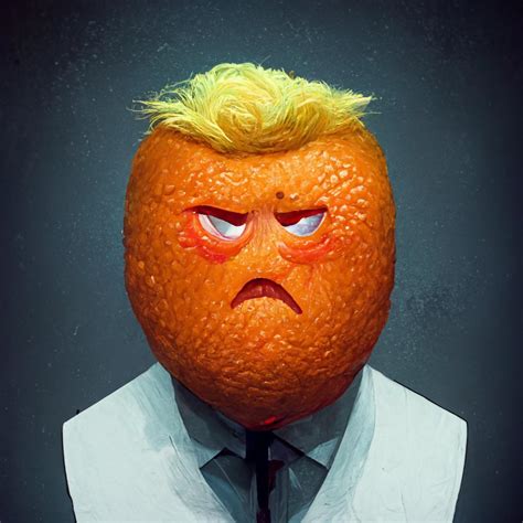 Orange Man Bad : r/aiArt