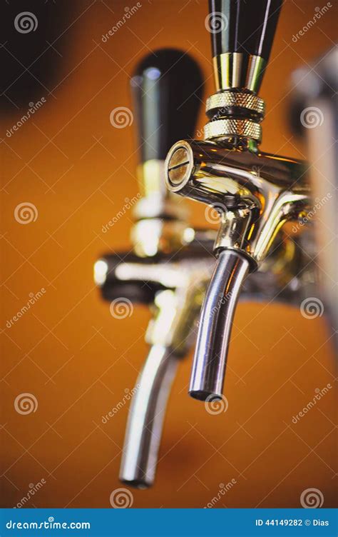 beer taps   pub stock photo image  indoors drink