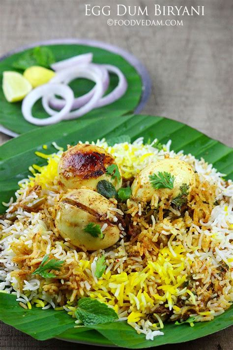 Egg Biryani Recipe Hyderabadi Style Anda Dum Biryani