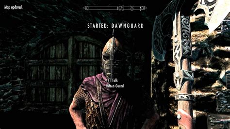 How To Start The Dawnguard Quest In Skyrim Youtube