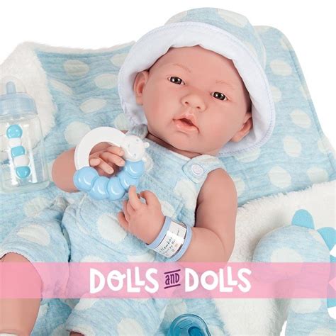 Berenguer Boutique Doll 38 Cm 18064 La Newborn Boy Dolls And