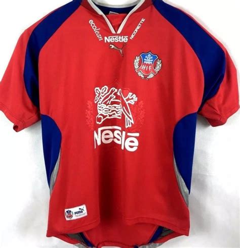 Helsingborgs Home football shirt 2001 2003 Sponsored by Nestlé