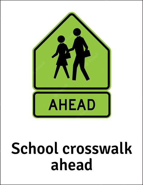 School Crossing Ahead