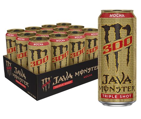 Monster Java 300 Mocha Triple Shot Robust Coffee Cream 15 Fl Oz