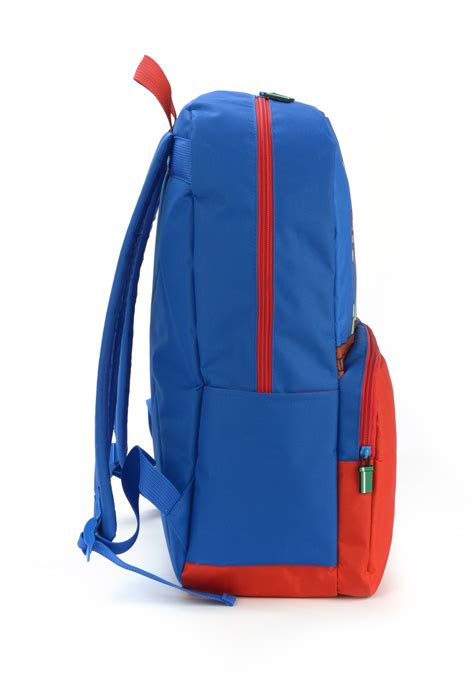 Mochila Super Mário Azul MAGIA ESCOLAR