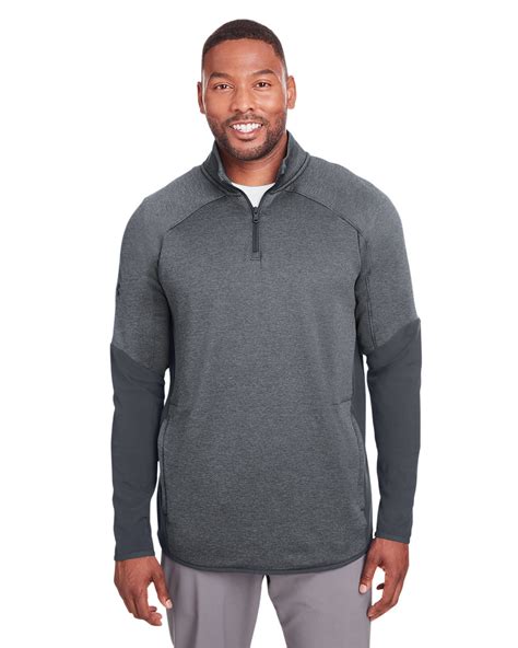 Under Armour Mens Qualifier Hybrid Corporate Quarter Zip