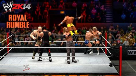 Wwe K Man Royal Rumble Match Gameplay Youtube