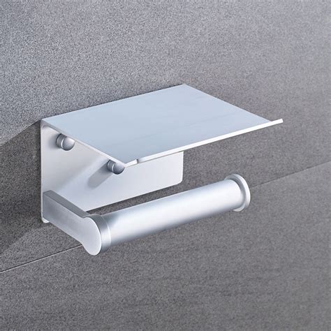 Wall Mounted Toiletrolhouder Ruimte Aluminium Tiss Grandado