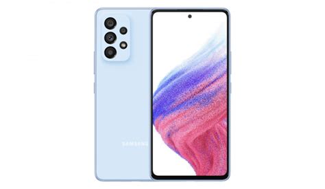 Samsung Galaxy A53 5g 128gb Dual Sim Sm A536b Light Blue Viedtālruņi