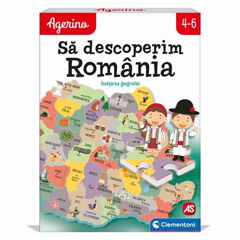 Joc Educativ Sa Descoperim Romania Agerino Ani Clement Bebe Tei