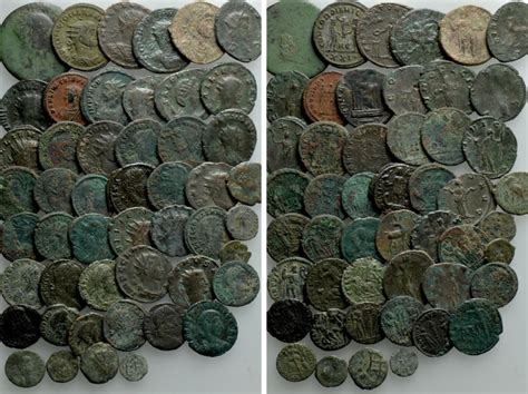 Biddr Numismatik Naumann Auction 116 Lot 1629 Circa 50 Roman Coins