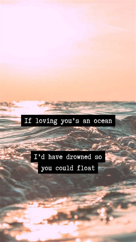 If Loving Yous An Ocean Zach Bryan Country Music Quotes Country