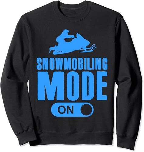 Snowmobiling Mode On Kids Snowmobile T Snow Machine