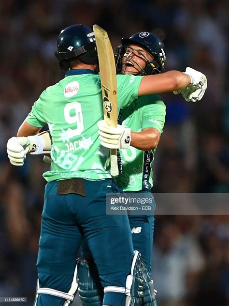 Will Jacks And Sam Curran Of The Oval Invincibles Celebrate Winning News Photo Getty Images