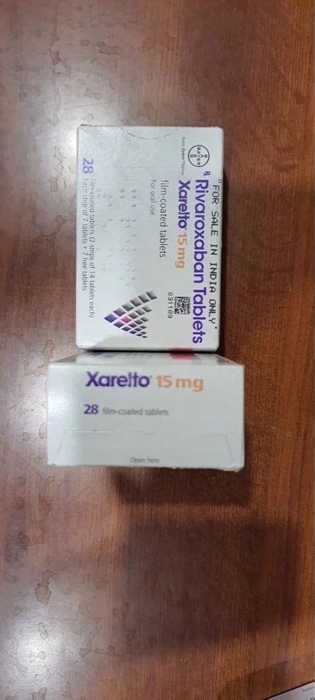 Xarelto Mg Rivaroxaban Tablets At Rs Box In Nagpur Id