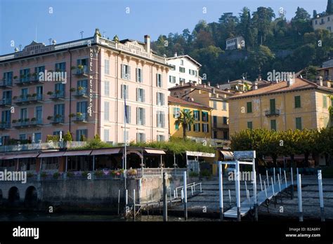 Hotel Metropole Bellagio Lake Como Italy Stock Photo - Alamy