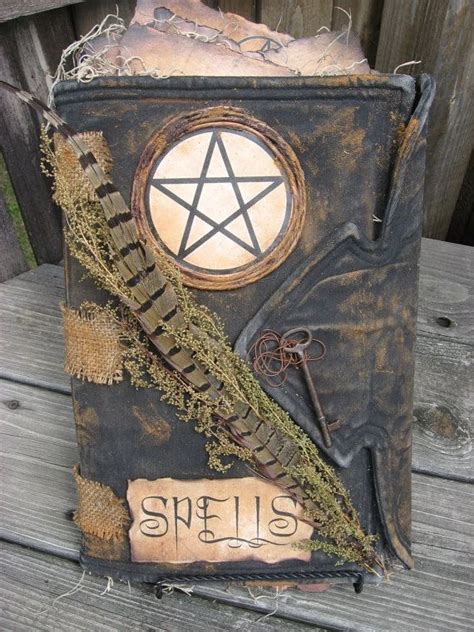 Book Of Shadows Wiccan Spell Book Pagan Crafts Witchy Crafts Grimoire