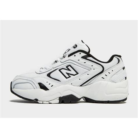 New Balance Leather 452 in White/Navy (White) - Lyst