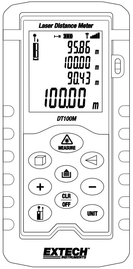 Extech Laser Distance Meter User Manual