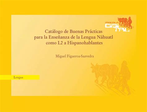 PDF Catálogo de buenas prácticas para la enseñanza de la lengua