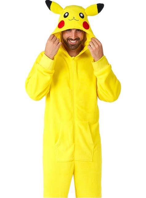 Disfraz De Pikachu Onesie Para Adulto Pok Mon Funidelia