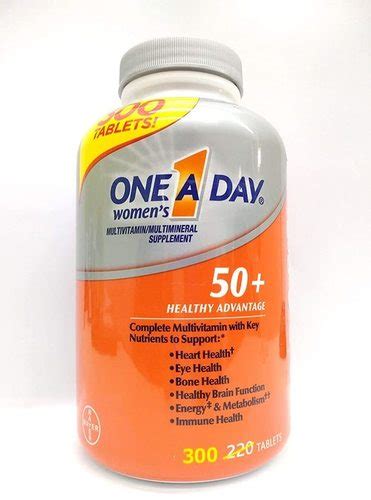 One A Day Womens Multivitamin 300 Tablets Efficacy Promote Healthy