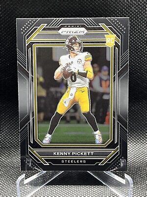 2022 Chronicles KENNY PICKETT Prizm Black Rookie Card RC PB 6 Steelers