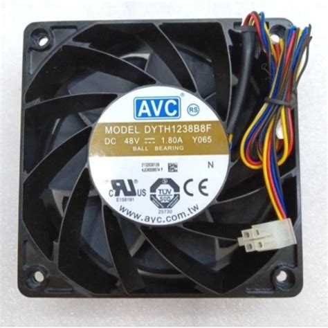 Jual FAN DC 48V 12x12 Cm COOLING FAN DC AVC KIPAS Shopee Indonesia