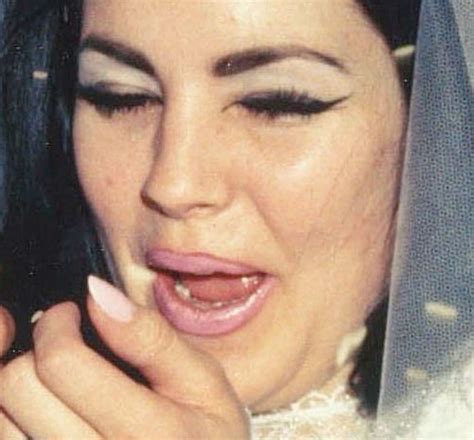 35 Candid Photographs Of Priscilla Presley Driving Her Cars Taken By