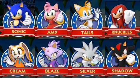 Sonic/Tails Knuckles Amy Rose