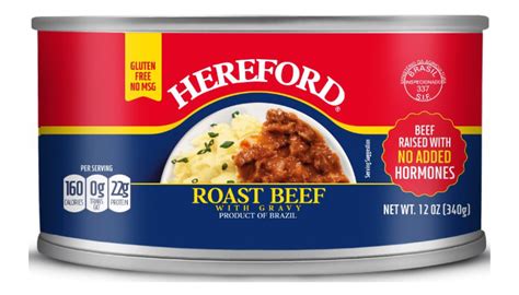 Roast Beef With Gravy 12oz Hereford Foods