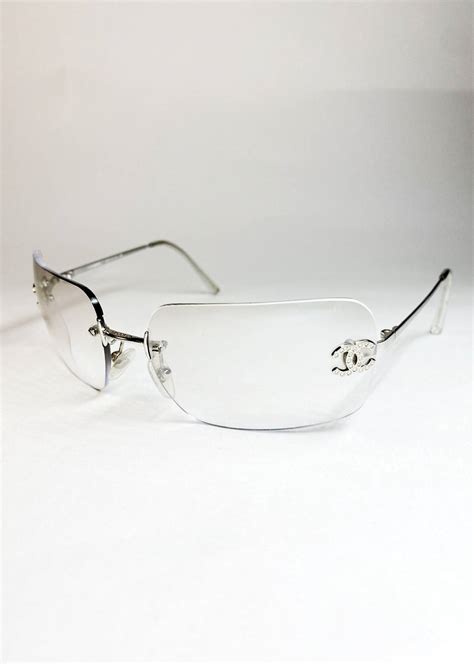 Vintage Chanel Diamond Logo CC Vintage Sunglasses | Grailed