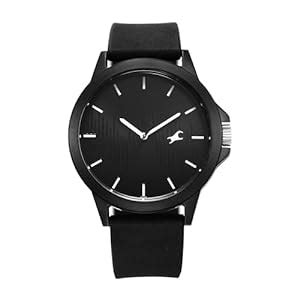 Buy Fastrack Analog Black Dial Men S Watch 38024PP75W At Amazon In