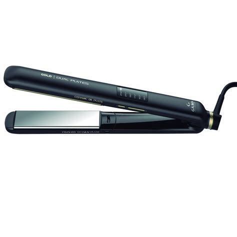 Plancha Gold Led Dual Plates Planchas De Pelo Gama Professional