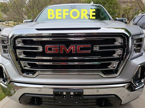 Gmc Sierra Slt Chrome Grille Insert Mesh Grill Overlay