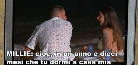 Alex Sartirana E Millie Flirt A Temptation Island Settembre