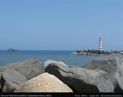 Faro En El Paseo De Las Escolleras Coatzacoalcos Veracruz M Xico